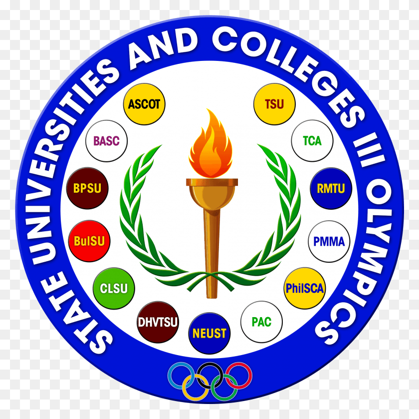1804x1804 Государственные Университеты И Колледжи Региона Iii Олимпийские Игры Государственные Колледжи И Университеты, Свет, Факел, Логотип Hd Png Скачать