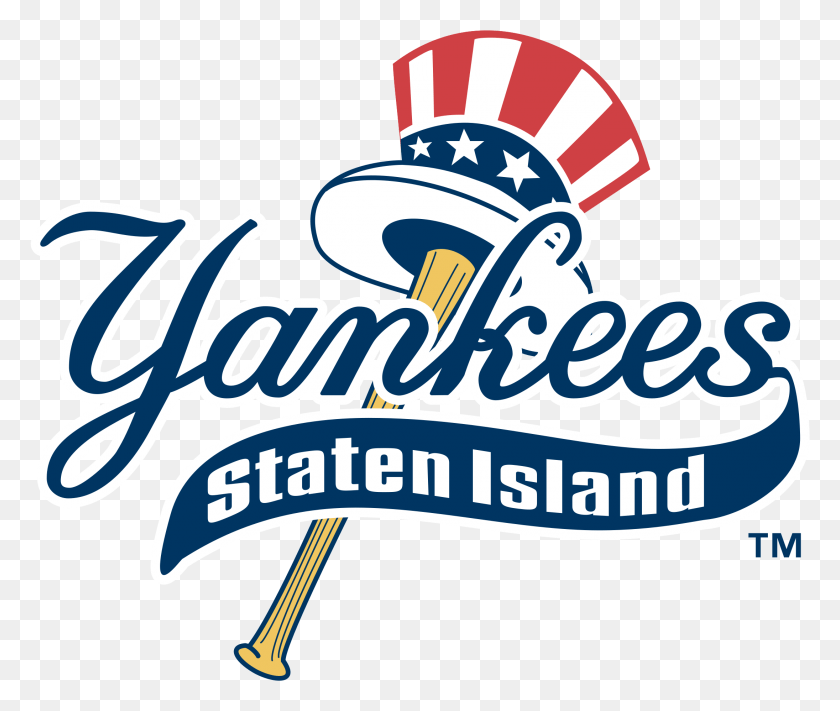 Staten Island Yankees Logo Transparent Logos And Uniforms Of The New York Yankees, Text, Label, Word HD PNG Download
