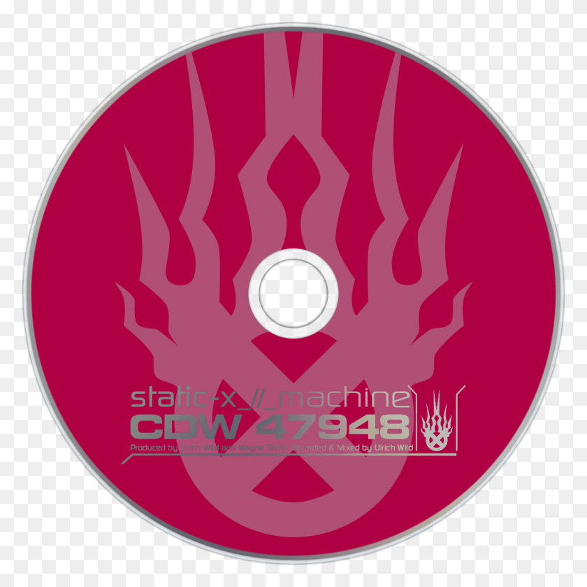 1000x1000 Static X Machine Cd Disc Image Static X, Disk, Dvd, Label HD PNG Download