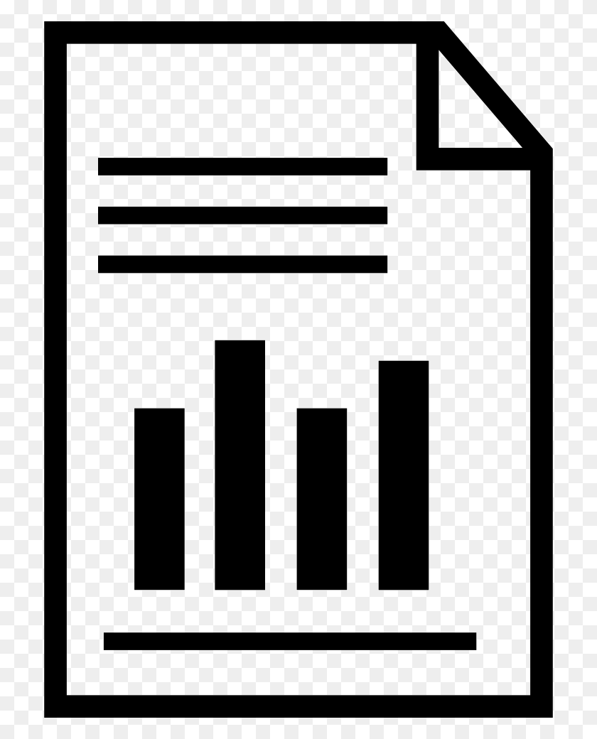 716x980 Statistical Formula Report Svg Icon Free Report Generation Icon, Text, Label, Symbol HD PNG Download