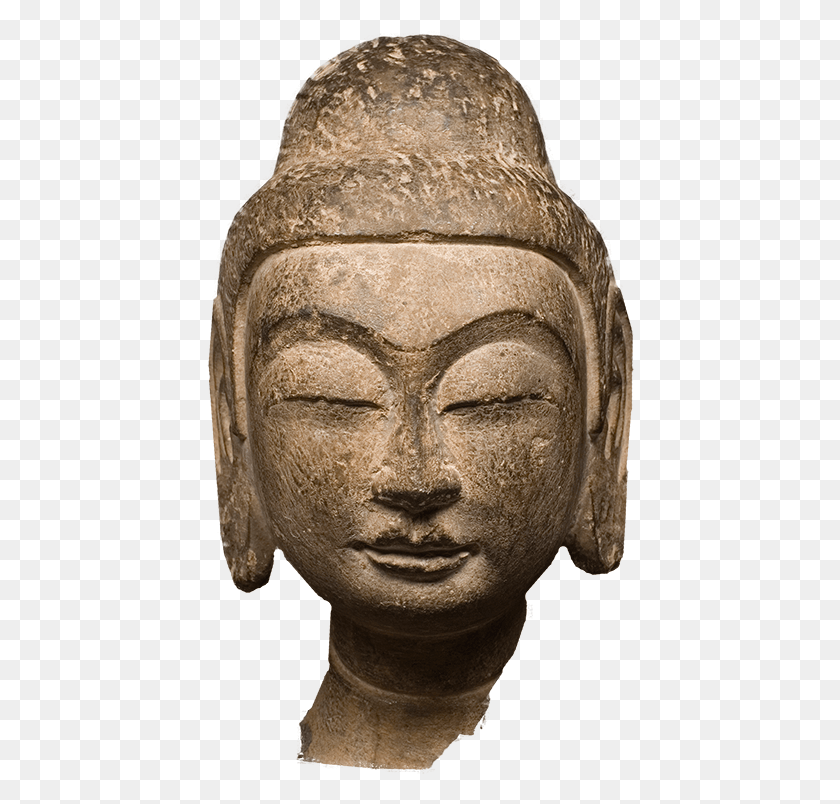 428x744 Estatua, Cabeza, Adoración, Buda Hd Png