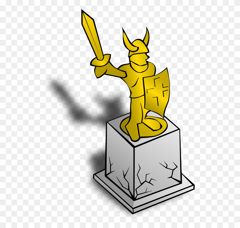 532x740 Statue Clip Art, Light, Paper, Trophy HD PNG Download