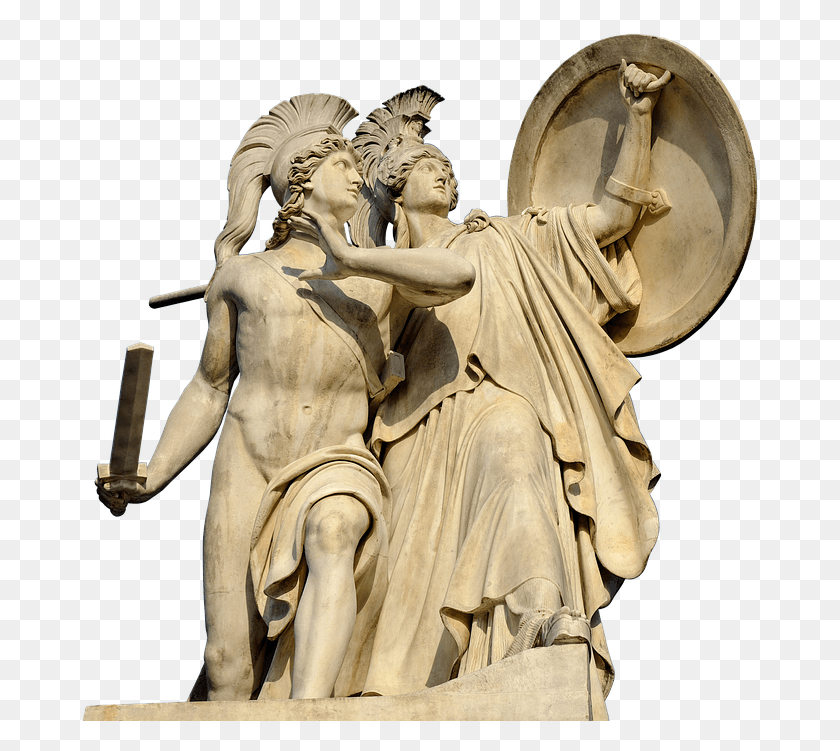 681x691 Statue Grecque Greek Gods Statues, Sculpture, Person HD PNG Download