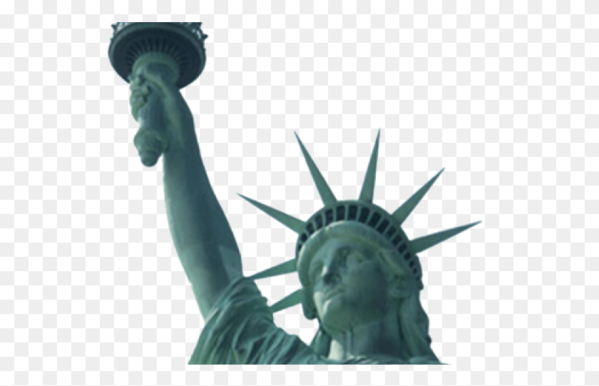 539x481 Statue Of Liberty, Sculpture, Person HD PNG Download