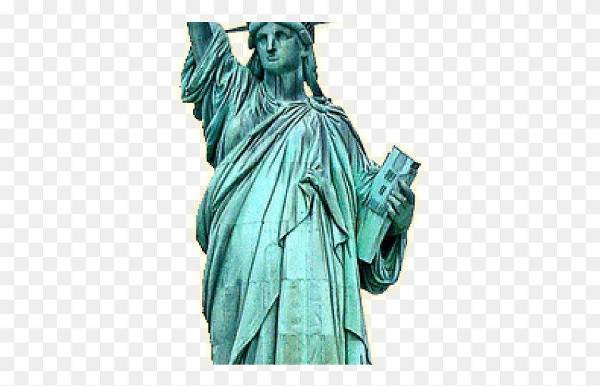 361x481 Statue Of Liberty, Sculpture, Person HD PNG Download
