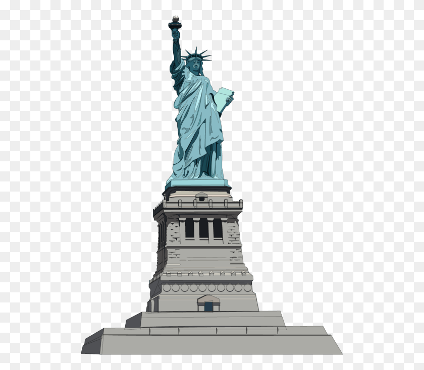 522x674 Статуя Свободы, Скульптура, Памятник Hd Png Скачать