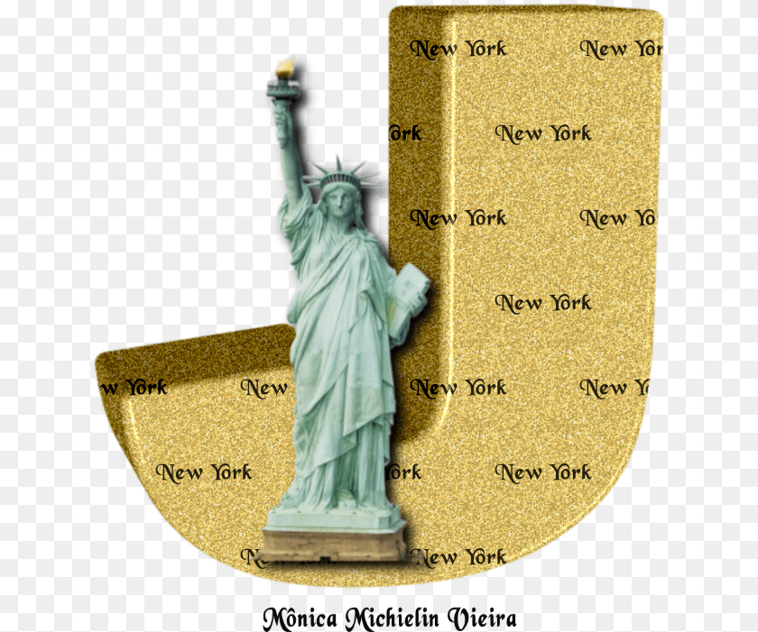 640x701 Statue Of Liberty, Art, Adult, Wedding, Person PNG