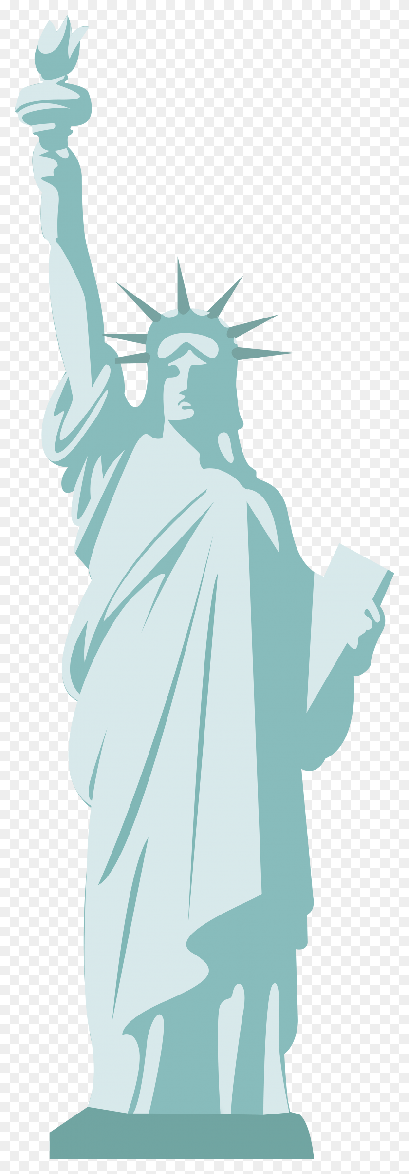 2637x7936 Statue Of Liberty Clip Art Illustration, Person, Human HD PNG Download
