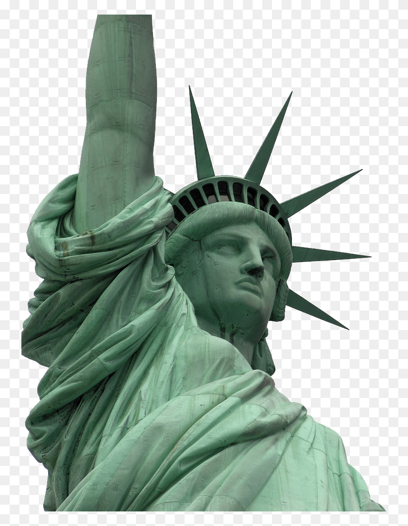 752x1024 Statue Of Liberty Image Statue Of Liberty, Sculpture, Person HD PNG Download