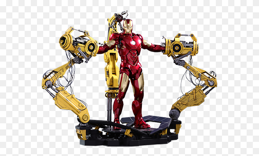 573x446 Statues And Figurines Iron Man, Toy, Robot, Person HD PNG Download