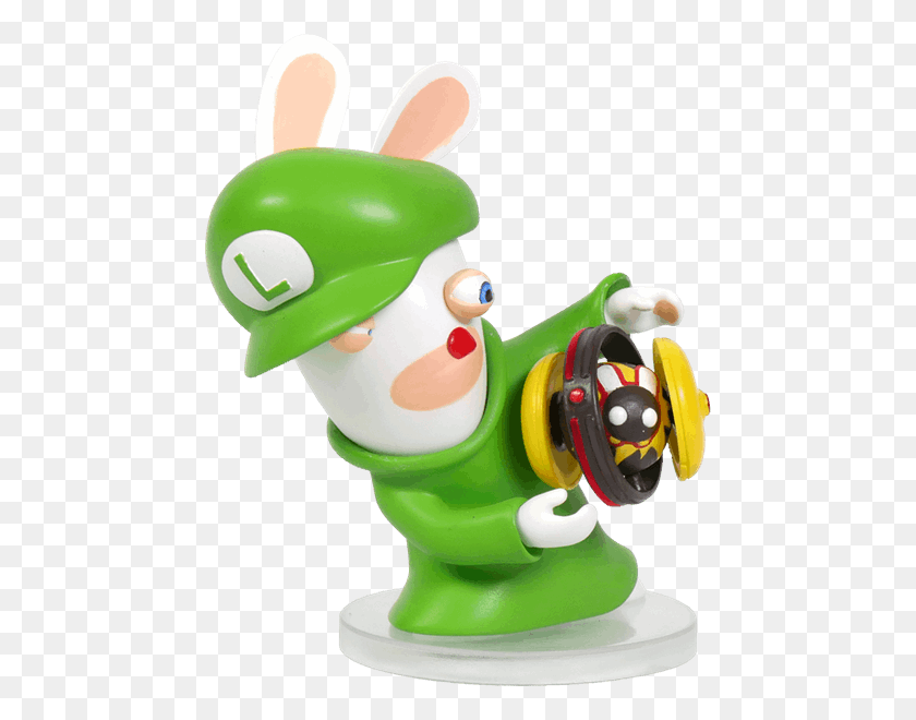 465x600 Statues And Figurines Mario Rabbids Kingdom Battle Figures, Toy, Figurine, Alien HD PNG Download