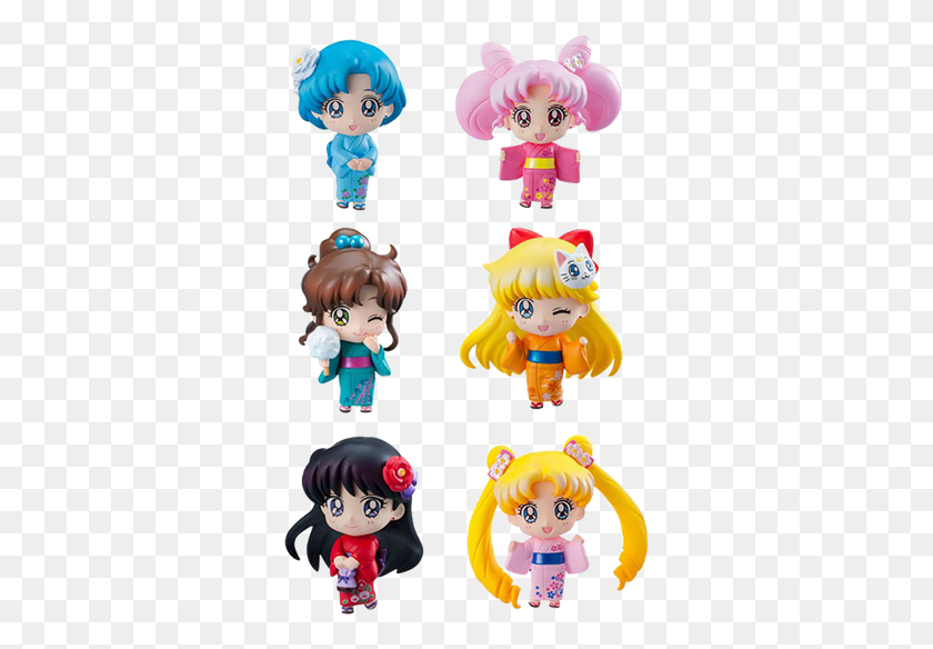 330x524 Statues And Figurines Mini Figuras Sailor Moon, Person, Human, Graphics HD PNG Download