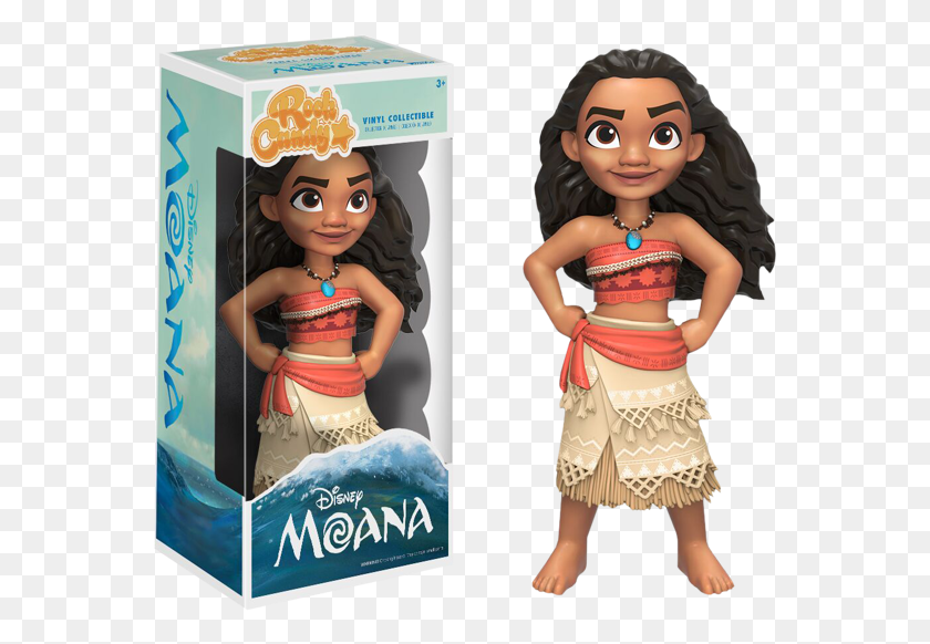 563x522 Statues And Figurines Moana Rock Candy, Doll, Toy, Barbie HD PNG Download