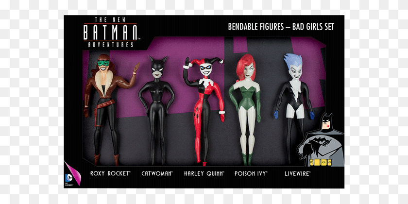 581x360 Statues And Figurines New Batman Adventures Action Figures Sets, Figurine, Person, Human HD PNG Download