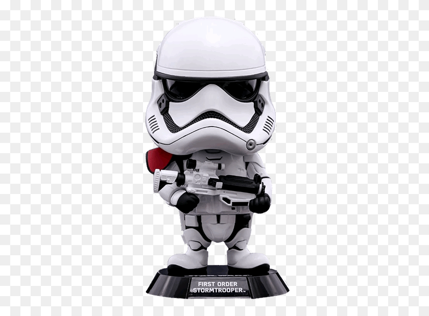 294x559 Statues And Figurines Stormtrooper Bobble Head Cosbaby, Helmet, Clothing, Apparel HD PNG Download