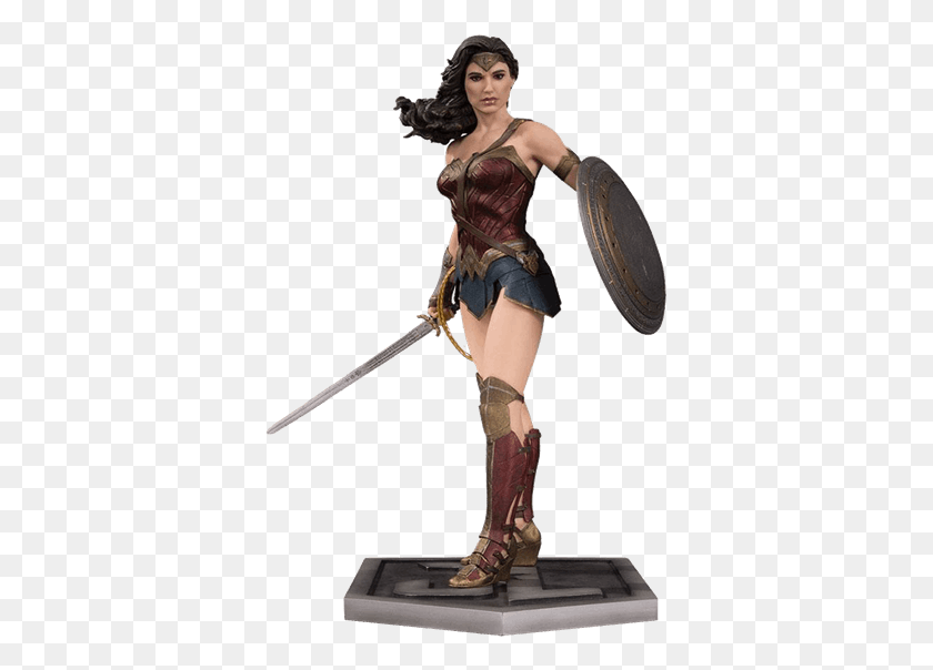 363x544 Statues And Figurines Wonder Woman Dc Collectibles, Duel, Costume, Person HD PNG Download