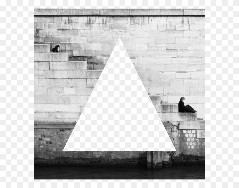 600x600 Stay Away From People, Triangle, Wall, Brick HD PNG Download