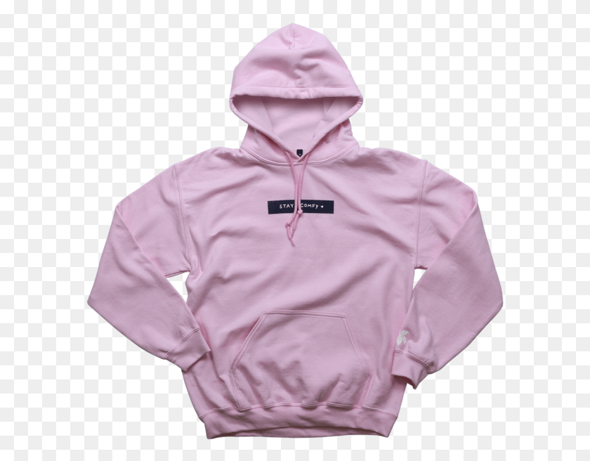 595x596 Stay Comfy Pink Sweatshirt Lilypichu Merch Stay Comfy, Clothing, Apparel, Sweater HD PNG Download