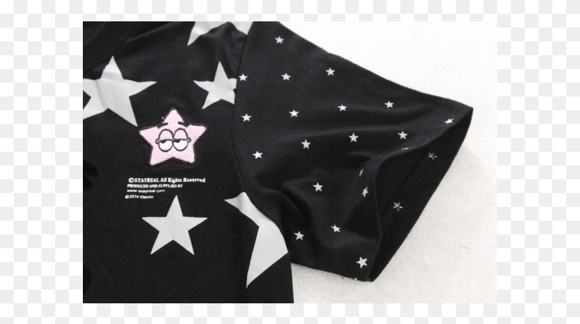 601x410 Stay Real Patrick Star Fish Crewneck T Shirt Brazil Flag Stars, Clothing, Apparel, Hat HD PNG Download