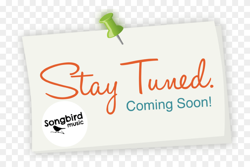 750x500 Stay Tuned Paper, Text, White Board, Label HD PNG Download