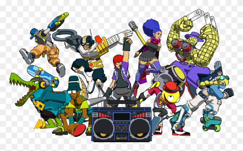 1102x656 Stay Tuned To The Team Reptile Twitter Or Discord Channel Lethal League Blaze Sonata, Person, Human, Helmet HD PNG Download