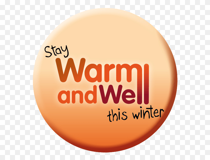 580x580 Stay Warm And Well This Winter Web Button Stay Warm And Well, Balloon, Ball, Logo HD PNG Download