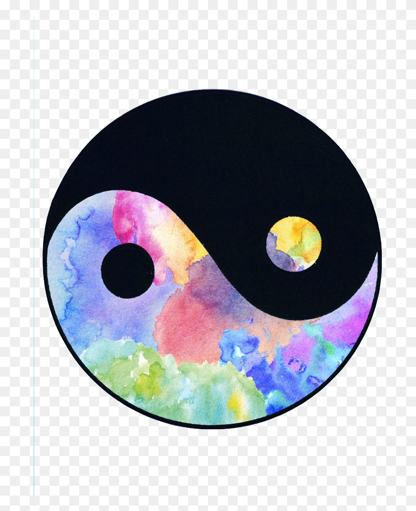 705x971 Stay Yin And Yang Yin Yang Tumblr, Paint Container, Palette HD PNG Download