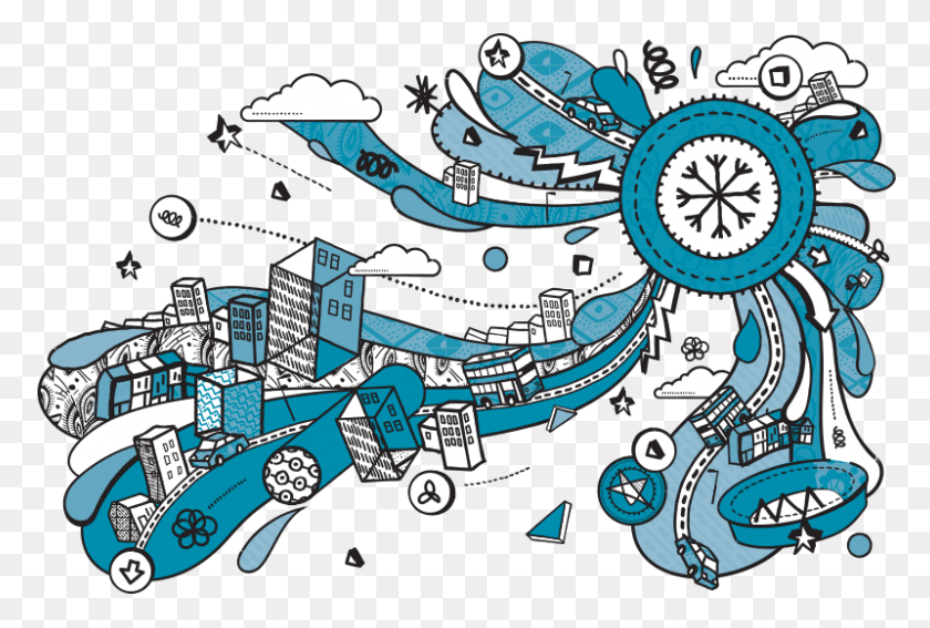 800x520 Staying In Control And Keeping Cool Keeping Cool Banner Illustration, Doodle HD PNG Download