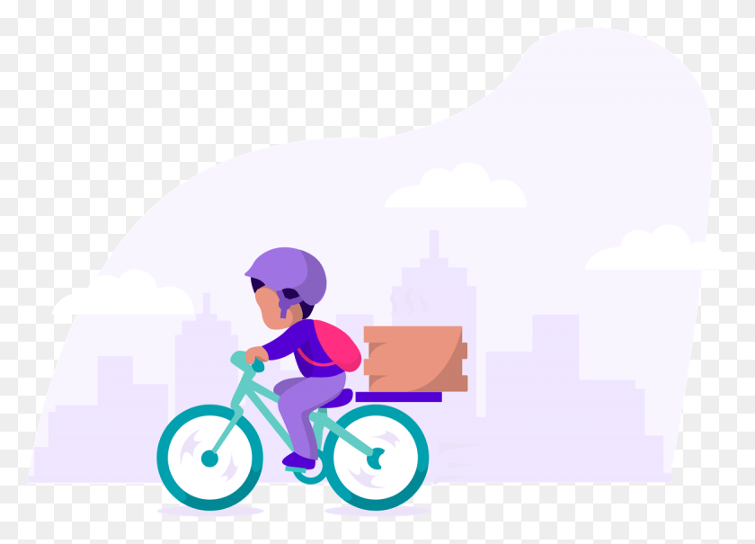 1170x818 Steady Delivers Cycling, Bicycle, Vehicle, Transportation HD PNG Download