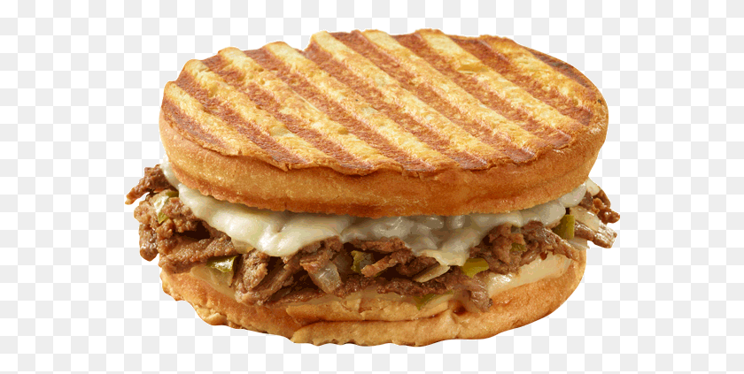 560x363 Steak Provolone Panini Ham And Cheese Sandwich, Food, Burger, Bread HD PNG Download