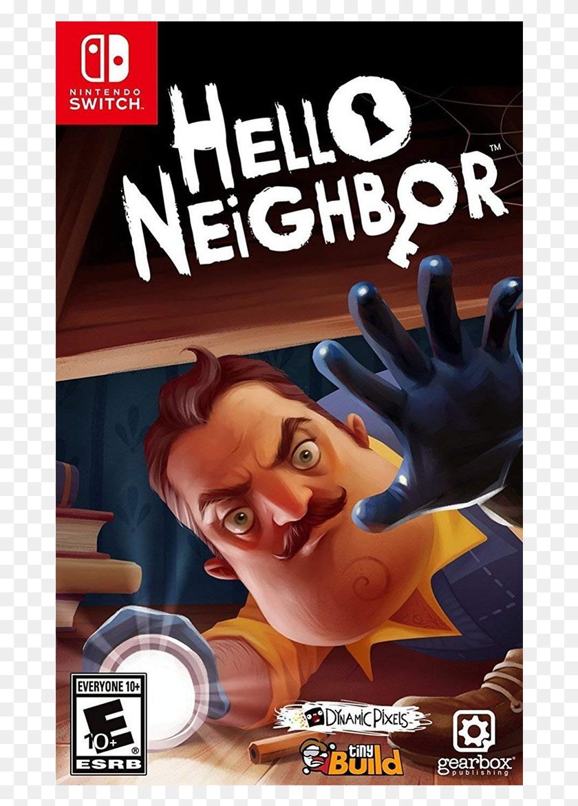 680x1110 Steam Image Hello Neighbor Nintendo Switch, Clothing, Apparel, Person HD PNG Download