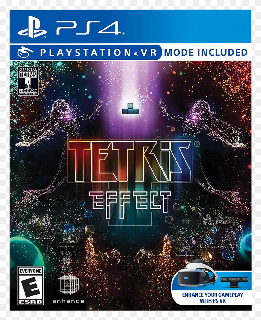 958x1192 Steam Image Tetris Effect Ps4 Cover, Poster, Advertising, Flyer Hd Png Скачать