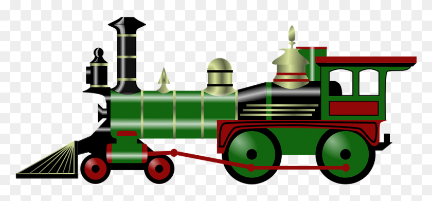 961x409 Steam Train Train Clip Art, Locomotive, Vehicle, Transportation HD PNG Download