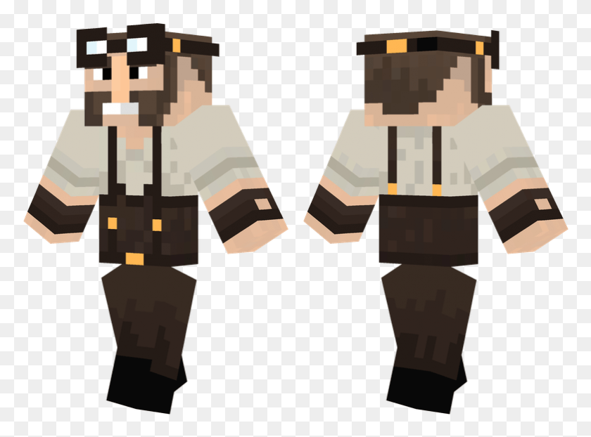 782x564 Steampunk Engineer Minecraft Pulp Fiction Skin, Clothing, Apparel, Cross HD PNG Download