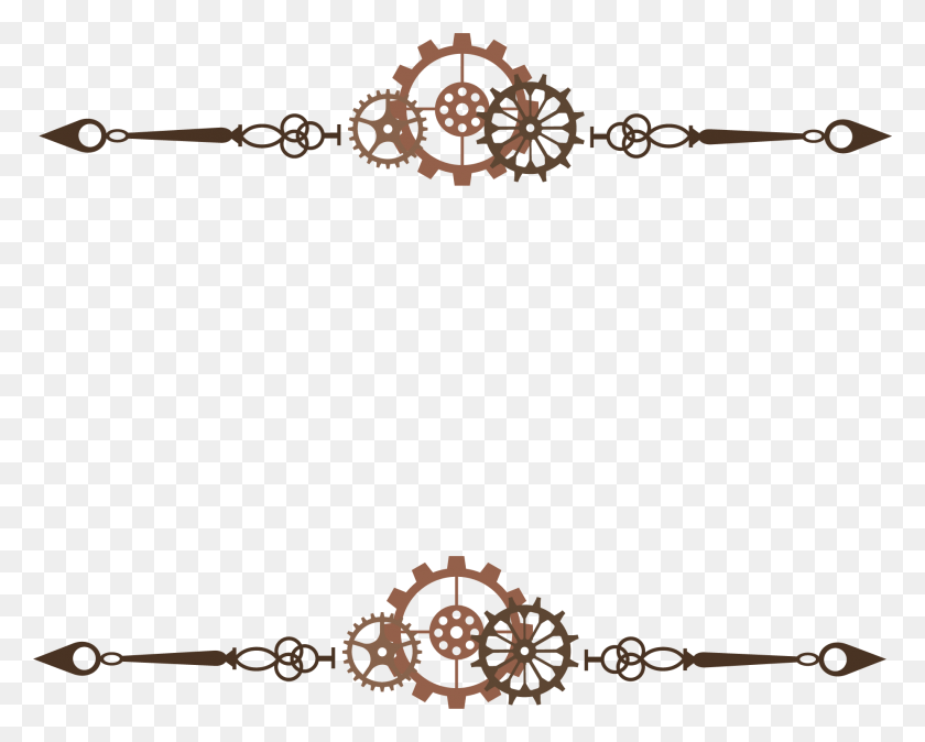 1852x1458 Steampunk Gear Clipart Engineer Steampunk Border Clipart, Accessories, Accessory, Jewelry HD PNG Download
