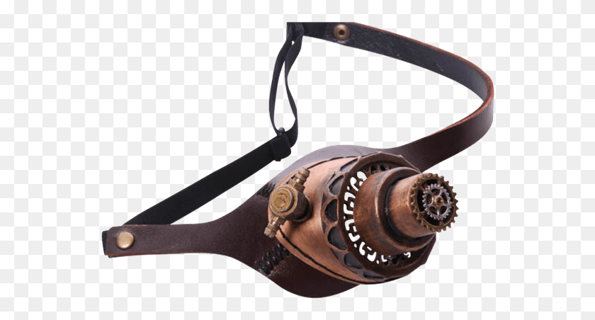 556x392 Steampunk Single Eye Lighted Gear Goggles Steampunk, Strap, Accessories, Accessory HD PNG Download