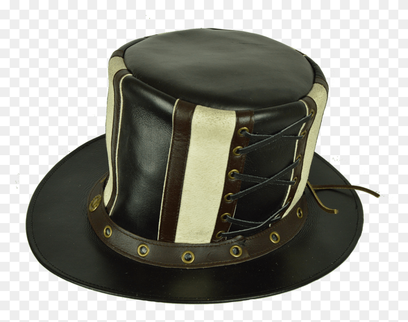 1199x929 Steampunk Victorian Stove Pipe Top Hat Leather, Clothing, Apparel, Hat HD PNG Download