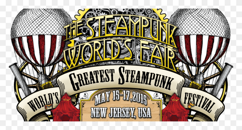 943x477 Steampunk World39s Fair Steampunk World Fair, Text, Poster, Advertisement HD PNG Download