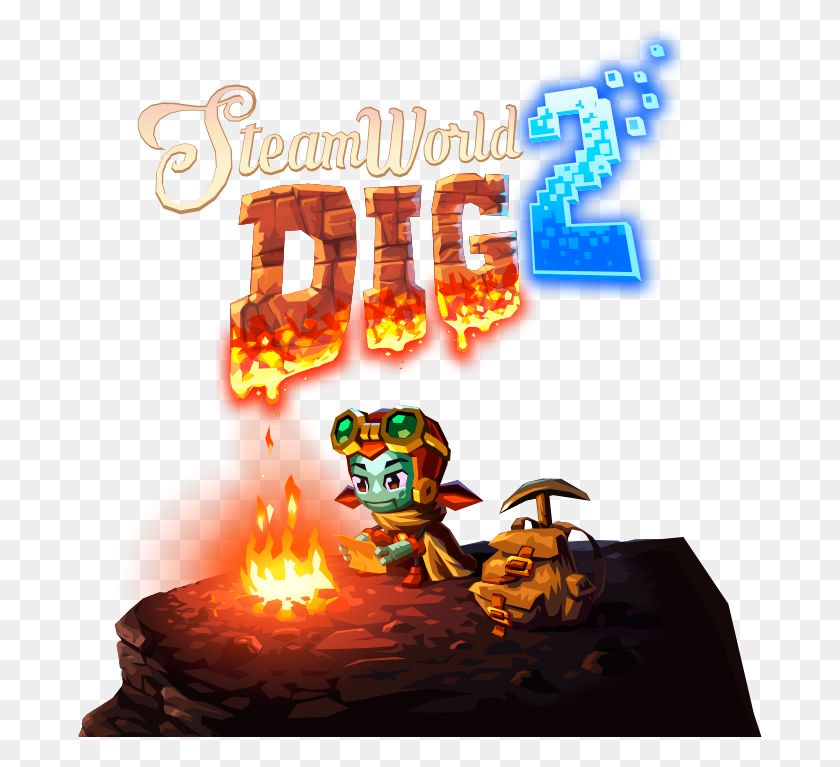 685x707 Steamworld Dig 2 Logo Dorothy Cliff Steamworld Dig 2, Birthday Cake, Cake, Dessert HD PNG Download