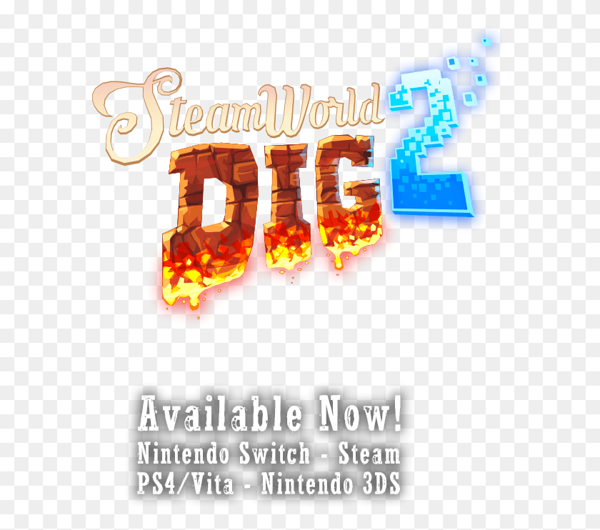 583x682 Steamworld Dig Graphic Design, Text, Number, Symbol HD PNG Download