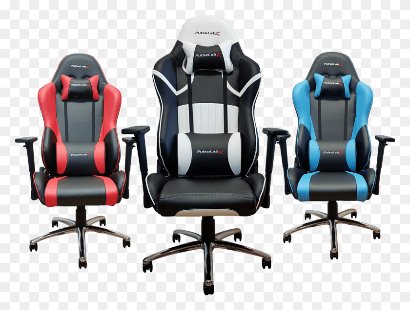 1538x1139 Steel Frame Construction Gaming Chair Tilt Pu Leather Pulselabz Challenger Series Gaming Chair, Cushion, Furniture, Headrest HD PNG Download