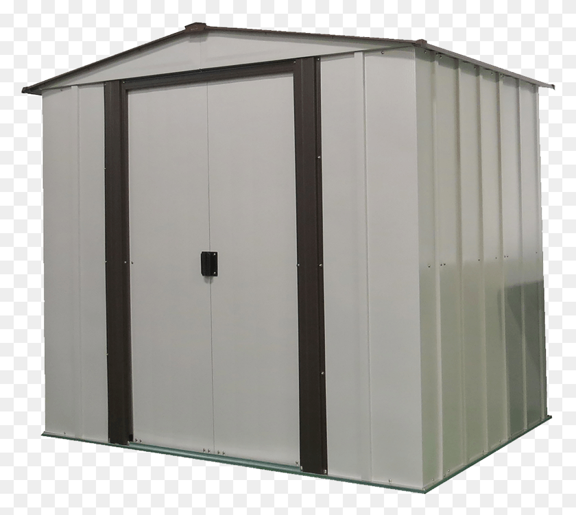 1941x1721 Steel Storage Shed Coffeeeggshell Shed, Toolshed, Furniture, Door HD PNG Download