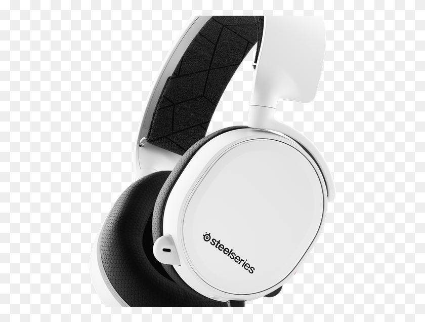 495x576 Steelseries Arctis 3 Blanco, Electrónica, Auriculares, Auriculares Hd Png