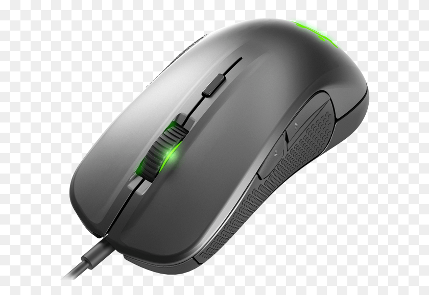 608x518 Steelseries Rival 300 Silver Rival 300, Mouse, Hardware, Computer HD PNG Download