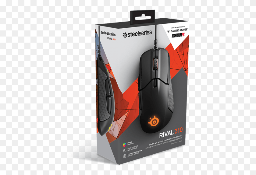 405x515 Steelseries Rival 310 Rgb Gaming Mouse, Computer, Electronics, Hardware HD PNG Download