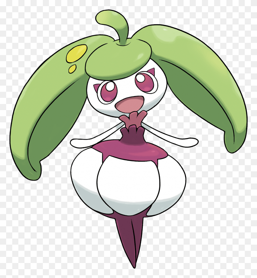1301x1417 Steenee Pokemon Sun And Moon Grass Type, Plant, Flower, Blossom HD PNG Download