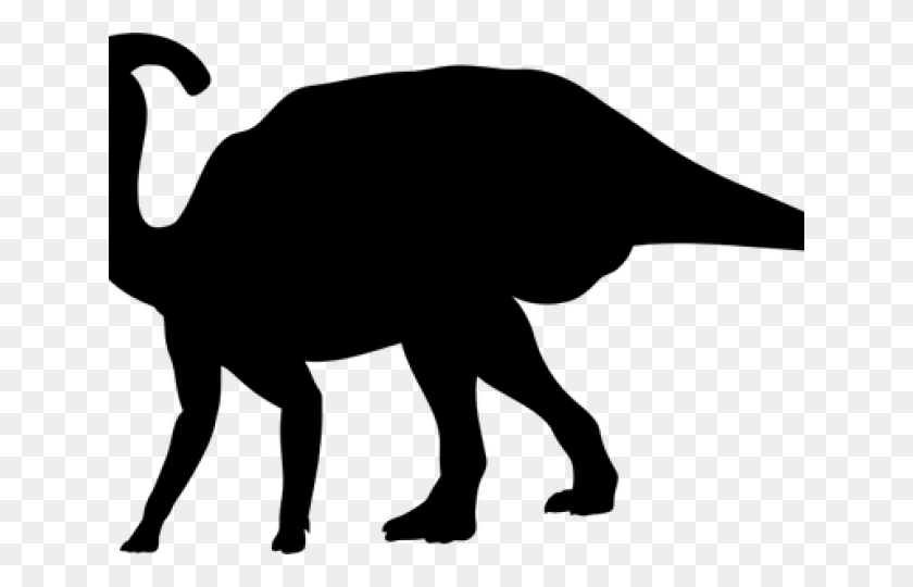 640x480 Stegosaurus Clipart Silhouette Dinosaur Silhouette Clip Art, Gray, World Of Warcraft HD PNG Download
