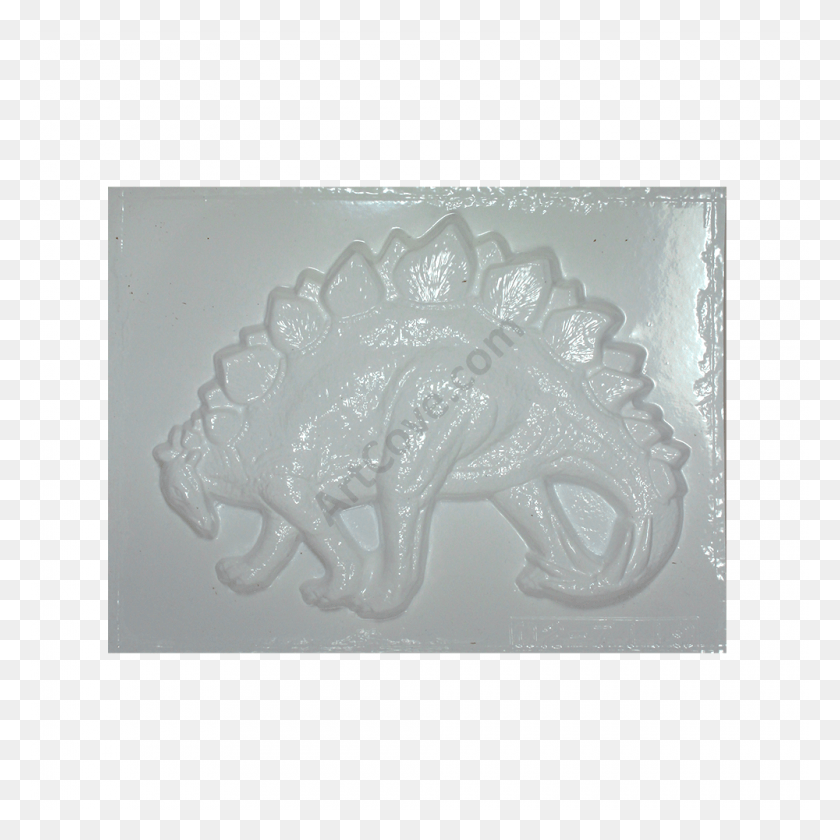 1000x1001 Stegosaurus Plaster Mold Relief, Rug, Lace, Home Decor HD PNG Download