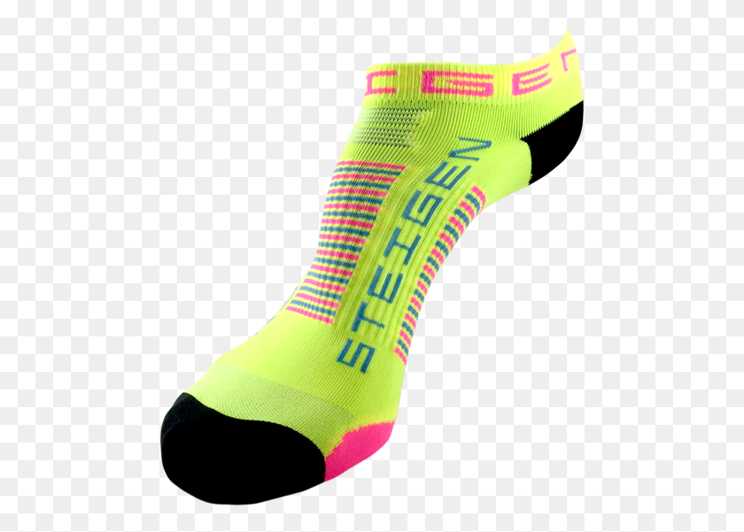 481x541 Steigen Yellow Zero Length Sock, Clothing, Apparel, Shoe HD PNG Download