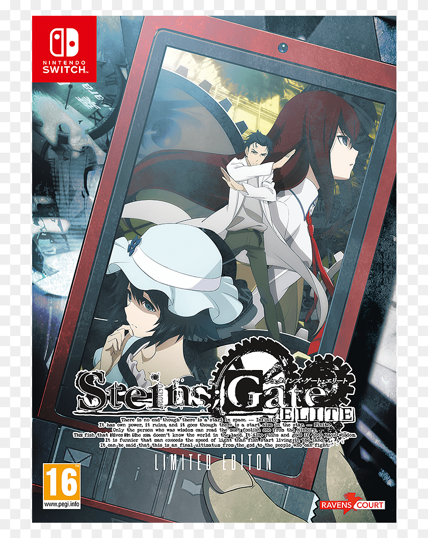 716x997 Steins Gate Elite Collector39s Edition, Poster, Advertisement, Person HD PNG Download